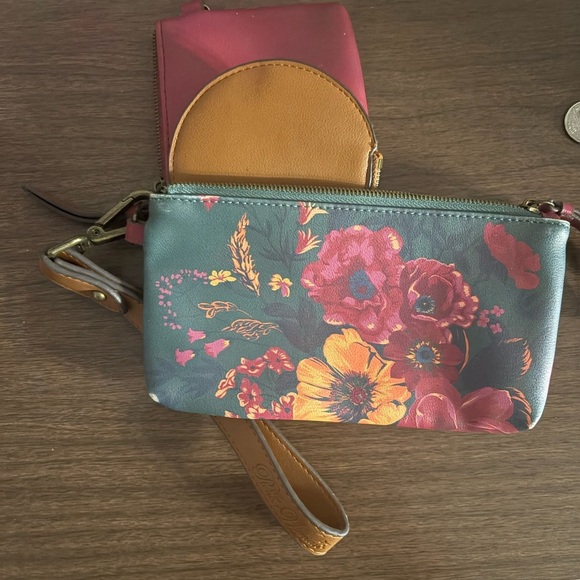 The Pioneer Woman Floral Pouch Set - Picture 1 of 2